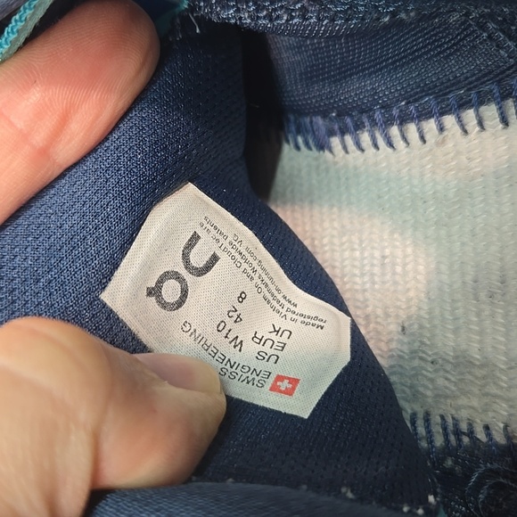 On Running Women's Cloud Blue Running Shoes Athletic Sneakers Sz 10 - Picture 12 of 12